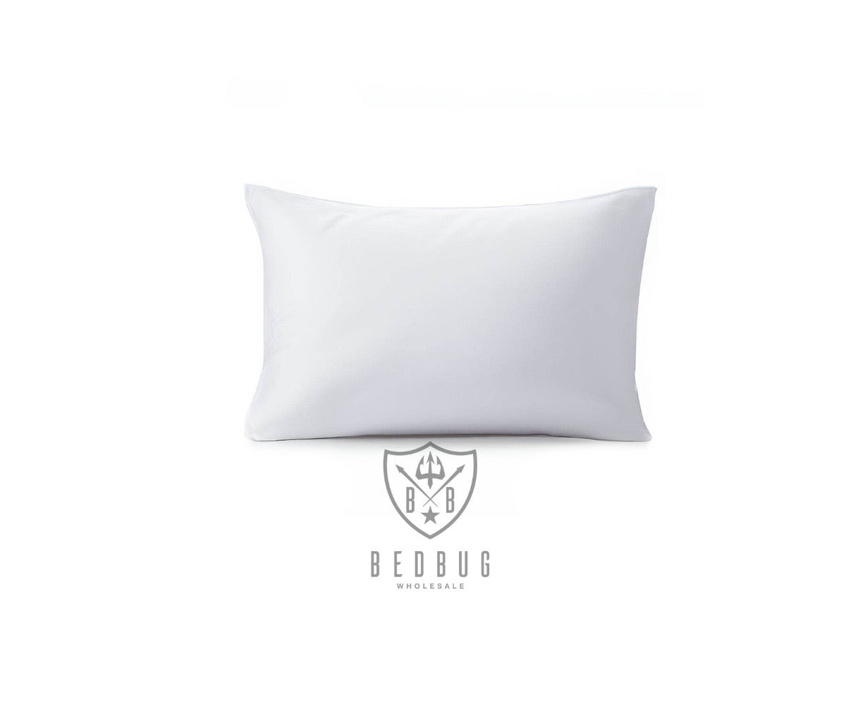 Waterproof Dust Mite Allergy Pillow Protector I Standard/Queen - Dust Mite Allergy Solutions - allergy pillow protector, hypoallergenic pillow cover, waterproof pillow case, dust mite proof, anti-allergy bedding, eczema relief, breathable fabric, skin friendly, allergen barrier, bed bug protector, mite resistant, moisture-wicking, dermatologist recommended, anti-microbial, zippered pillow cover, odor resistant, easy wash, durable pillow protector, non-toxic materials, asthma friendly, premium cotton cover