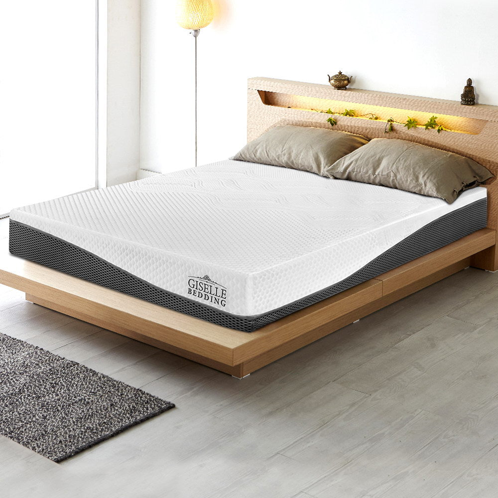 Giselle Bedding foam mattress queen size with low motion transfer – Dust Mite Allergy Solutions Australia