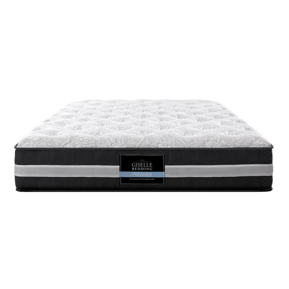 Giselle Bedding Lotus Series Mattress, Premium 30cm Thickness Mattress, Belgium Knitted Fabric Mattress, 7-Zone EvenZon Pocket Spring System Mattress, Enhanced 6-Turn Coil Mattress, Zero Partner Disturbance Mattress, High-Density Foam Mattress, Egg-Shaped Foam Mattress, Hypo-allergenic Materials Mattress, 99% Dust Mite Resistant Mattress, No Harmful Chemicals Mattress, Easy to Rotate with Handles Mattress.