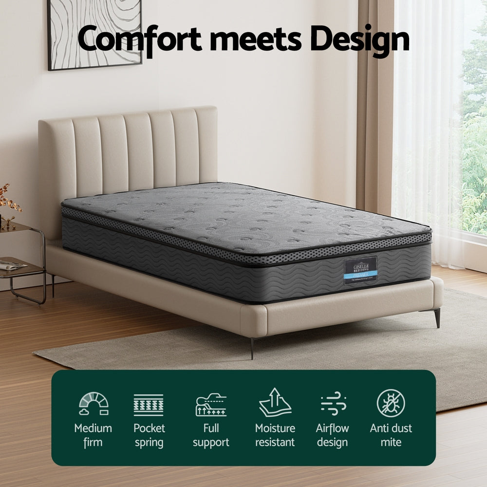 26cm Hypoallergenic Mattress I King Single I Free Shipping