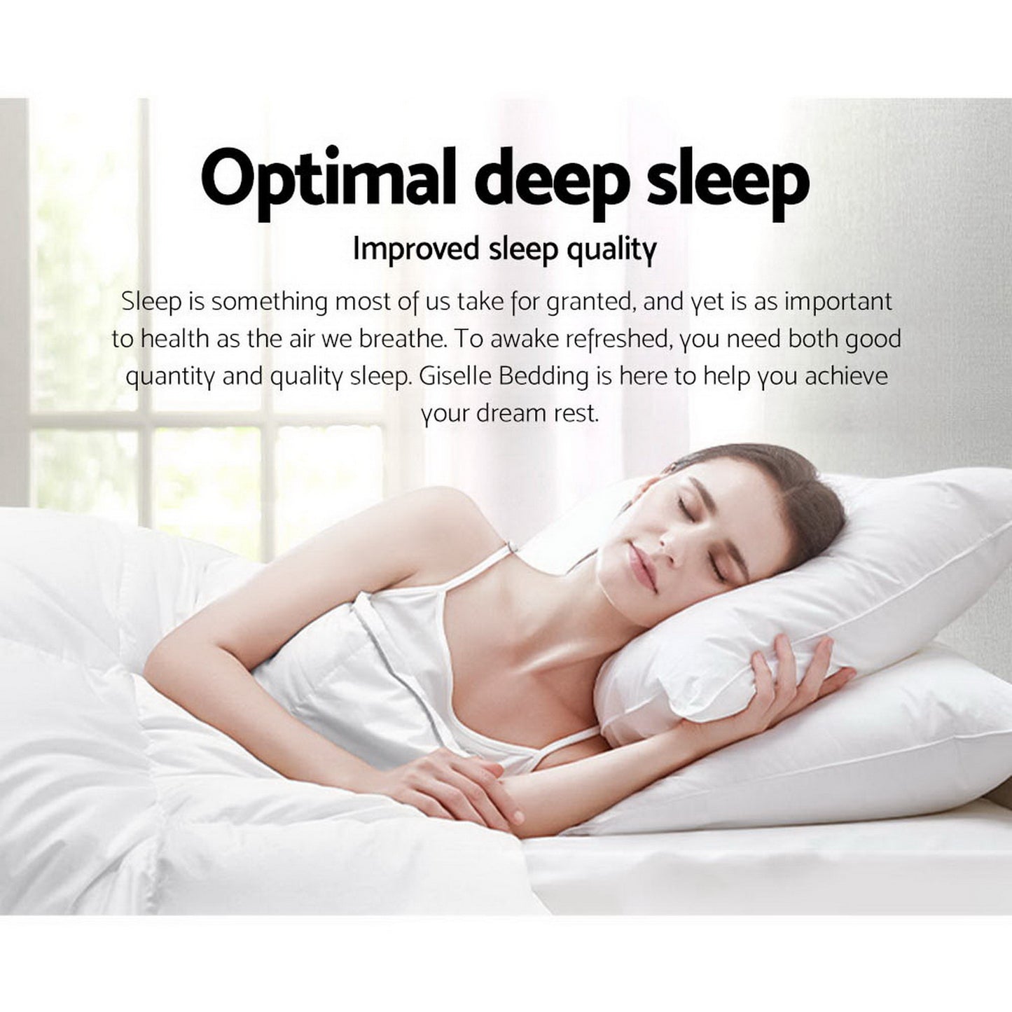 King Size Hypoallergenic Bamboo Microfibre Quilt 400GSM I Dust Mite Allergy Solutions Australia Dust Mite Resistant - Dust Mite Allergy Solutions - Anti dustmite and anti allergy bedding - Hypoallergenic Quilt - Anti allergy comforter - anti dustmite duvet - Anti dustmite hypoallergenic