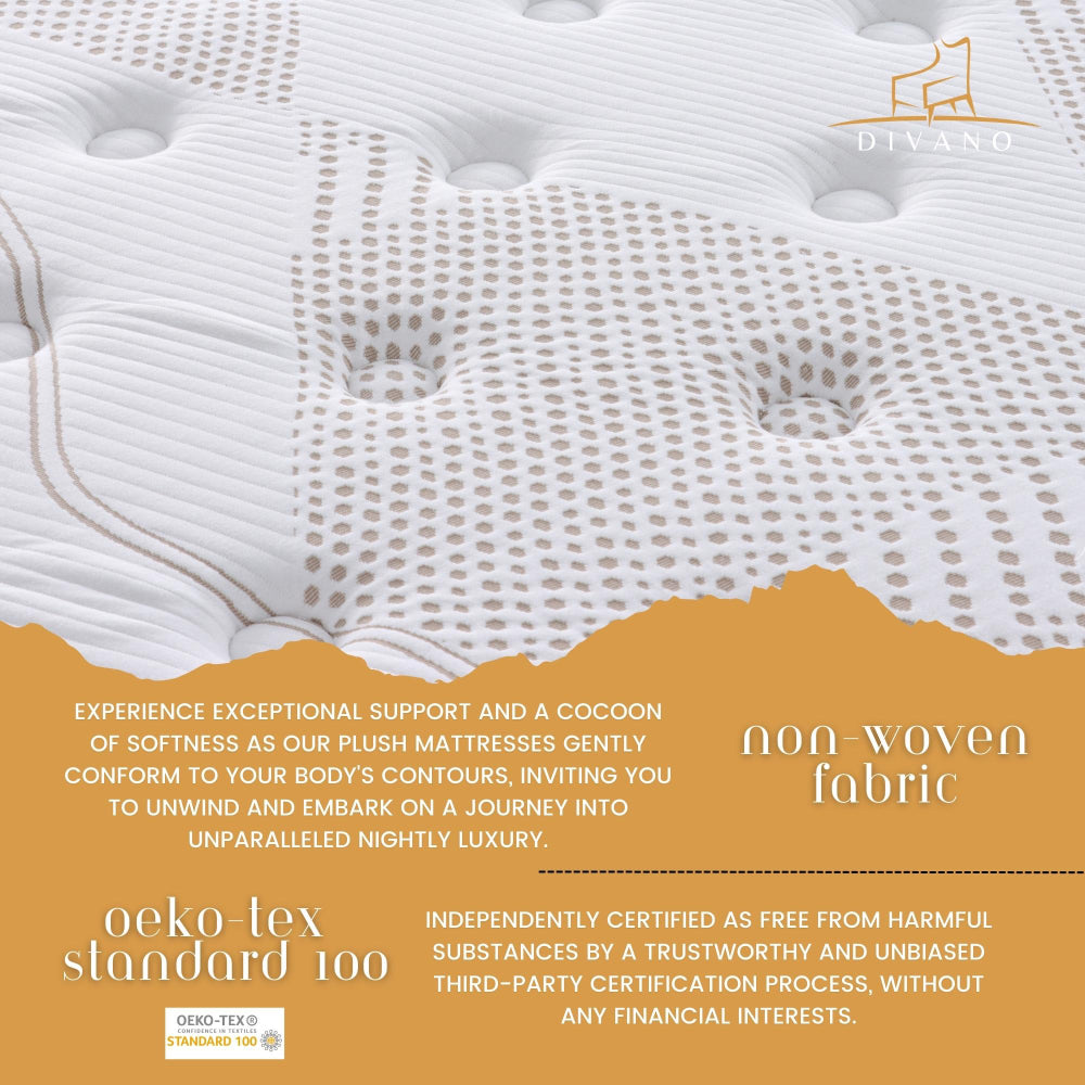 single mattress, medium firm mattress, gel memory foam, 7-zone support, pocket spring mattress, hypoallergenic mattress, edge support mattress