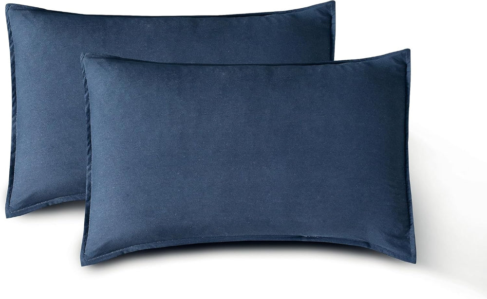 vintage washed microfibre bedding