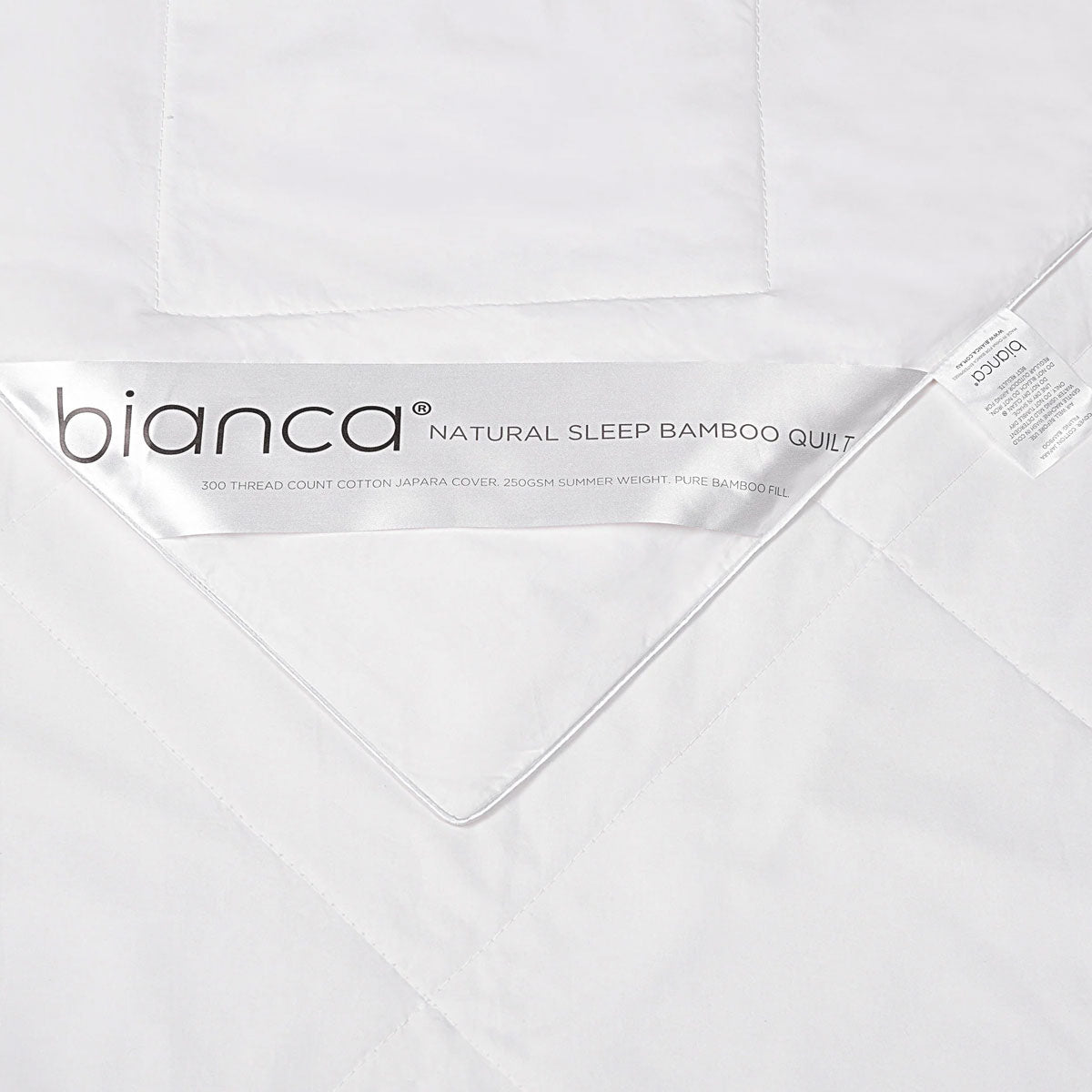 Bianca Pure Bamboo Summer Quilt 250GSM | Double