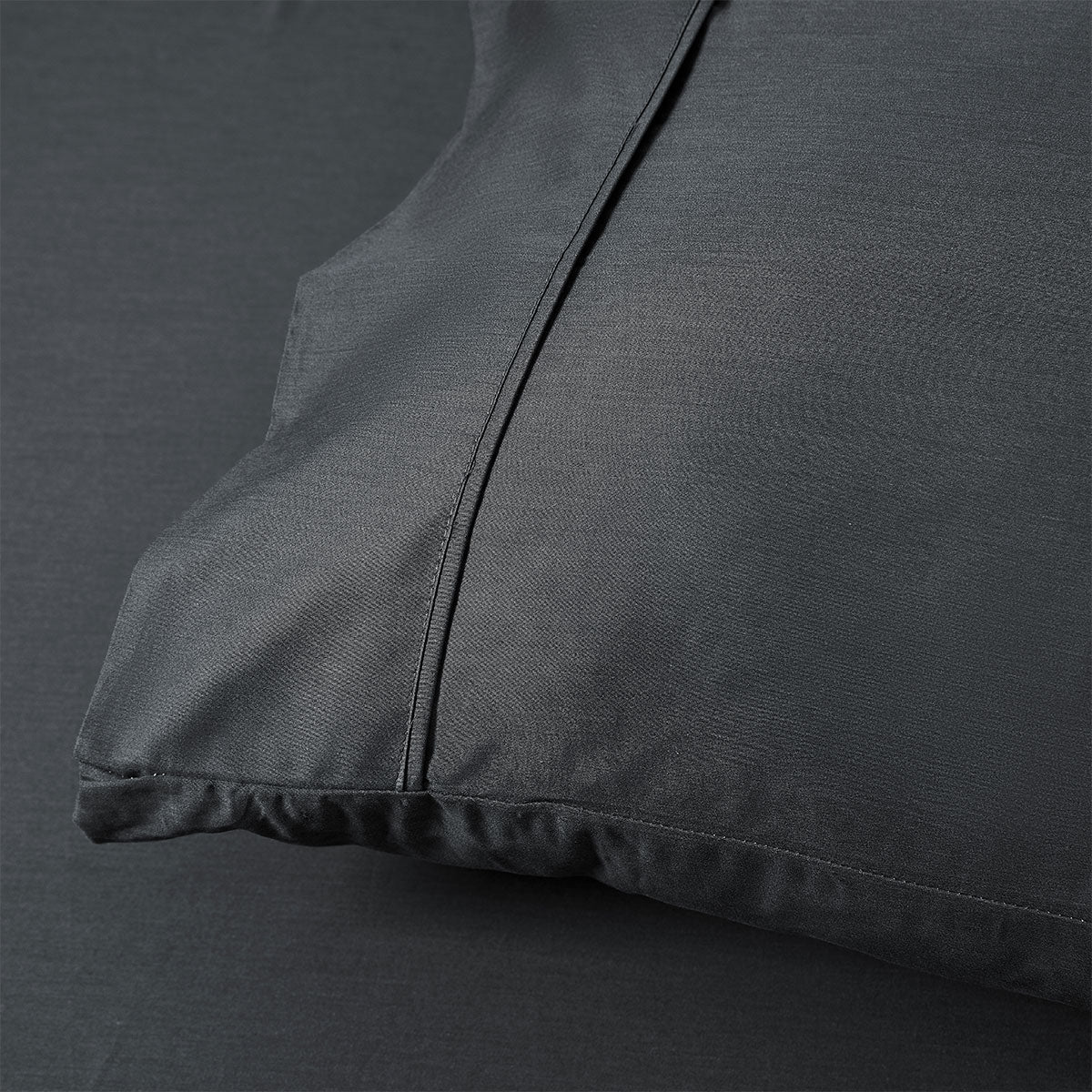 Accessorize 400TC Bamboo Cotton Sheet Set | Double | Charcoal