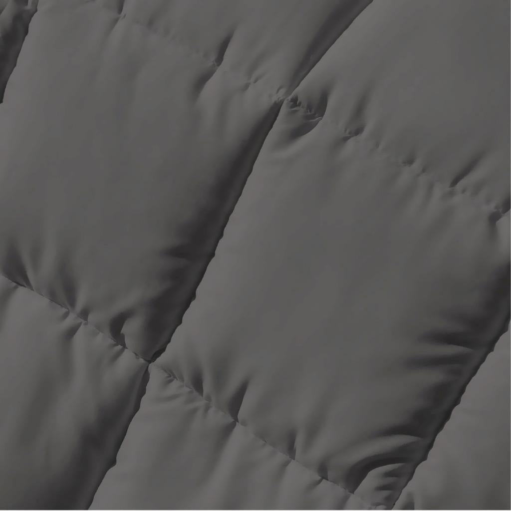 Luxor Bamboo Blend Quilt 200GSM | Summer | King Single | Grey