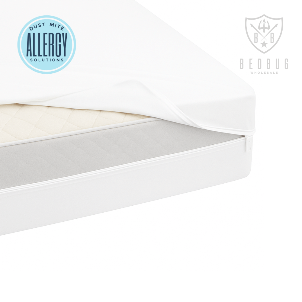 hypoallergenic cotton dust mite mattress cover