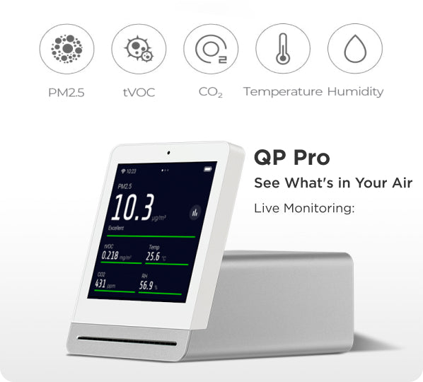 QP PRO 2 SmartAir Air Quality Monitor