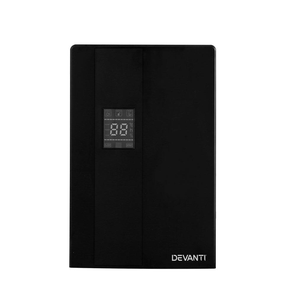 Devanti 2L Dehumidifier Air Purifier Black