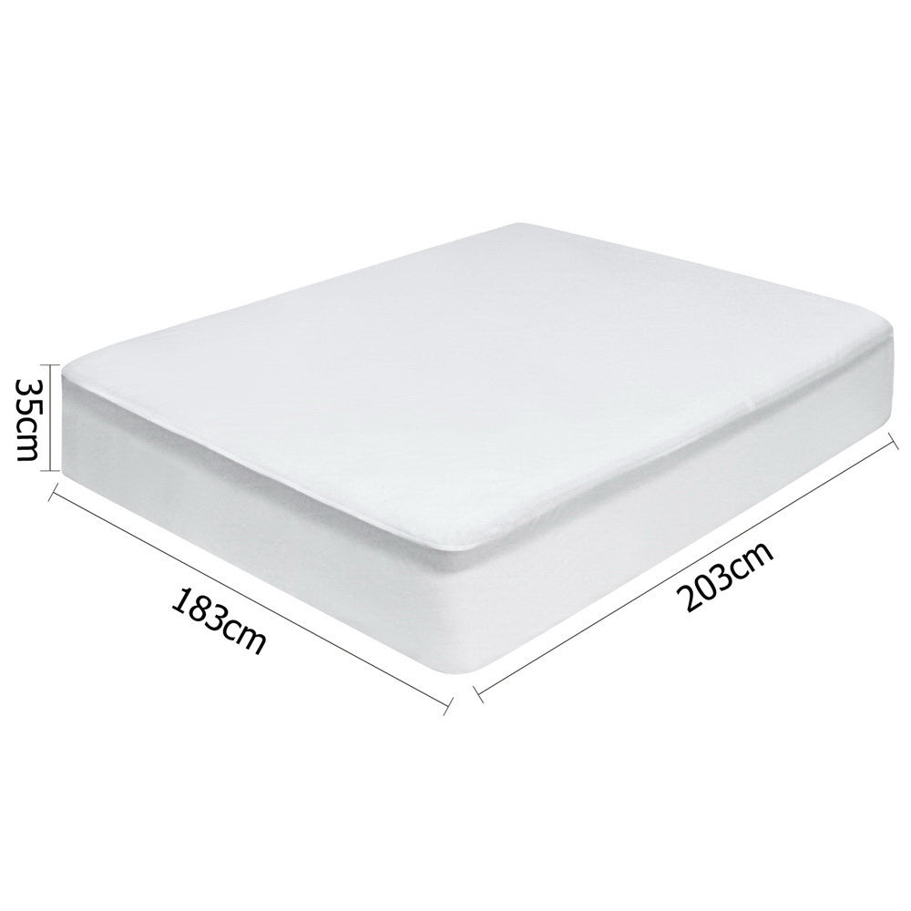 Bamboo Mattress Protector I Waterproof I King Size