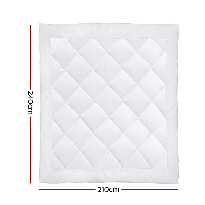 King Size Hypoallergenic Bamboo Microfiber Quilt 700GSM I Dust Mite Allergy Solutions anti-bacterial comforter, anti-bacterial duvet, anti-bacterial blanket, anti-bacterial doona, dust mite resistant comforter, dust mite resistant duvet, dust mite resistant blanket, dust mite resistant doona, mould-resistant comforter, mould-resistant duvet, mould-resistant blanket, mould-resistant doona