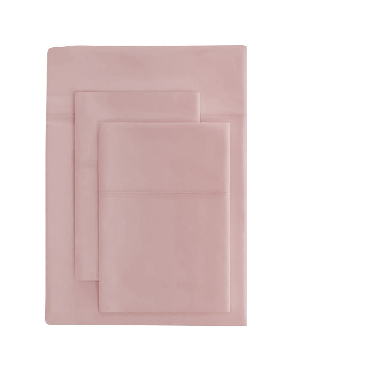 Bamboo Cotton Quilt Cover Set I 1000 TC I King I Blush