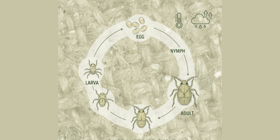 Dust Mite Life Cycle