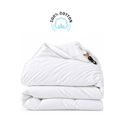 100% Cotton Dust Mite Quilt Protector & Doona Encasement
