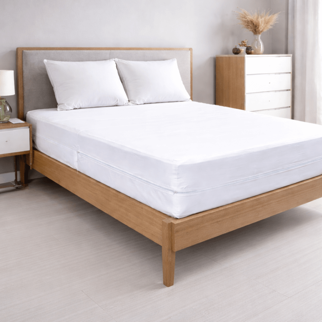 100% Cotton Dust Mite Mattress Protector & Encasement | 35cm | AU