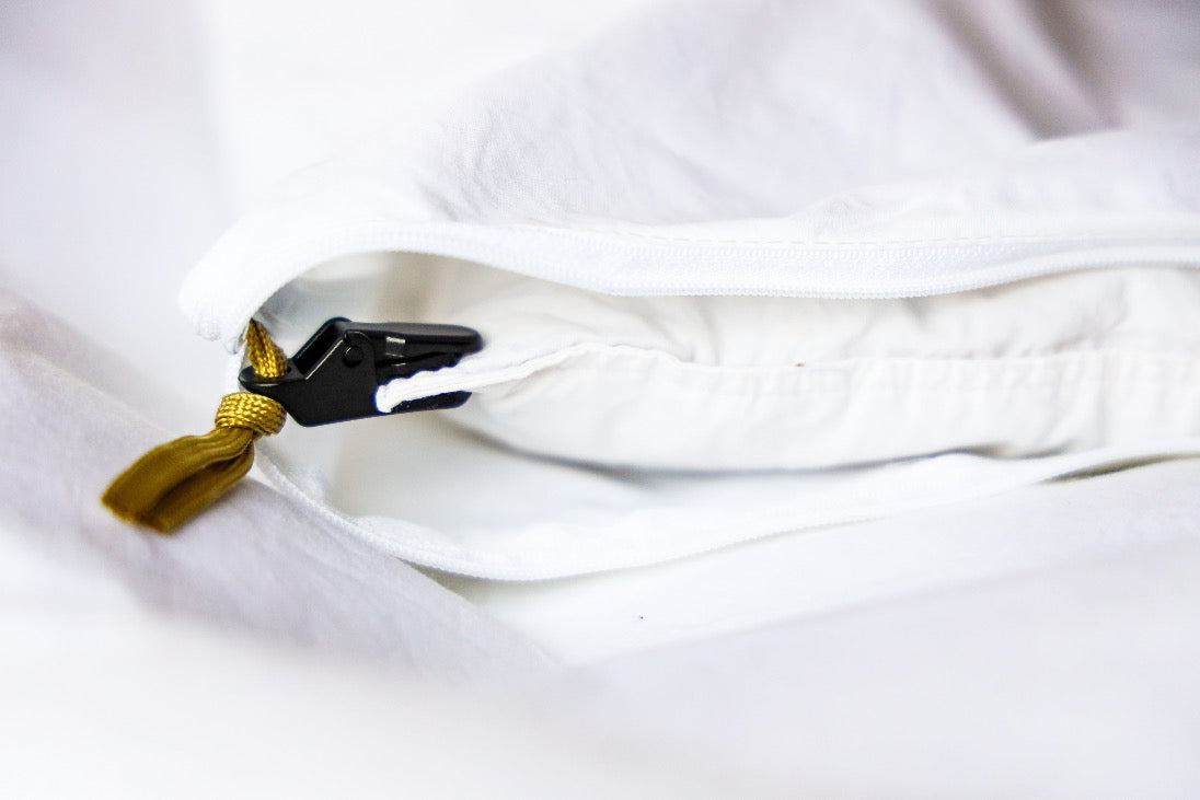 100% Cotton Dust Mite Allergy Quilt Cover | Encasement Australia I Doona Protector I Quilt clamps