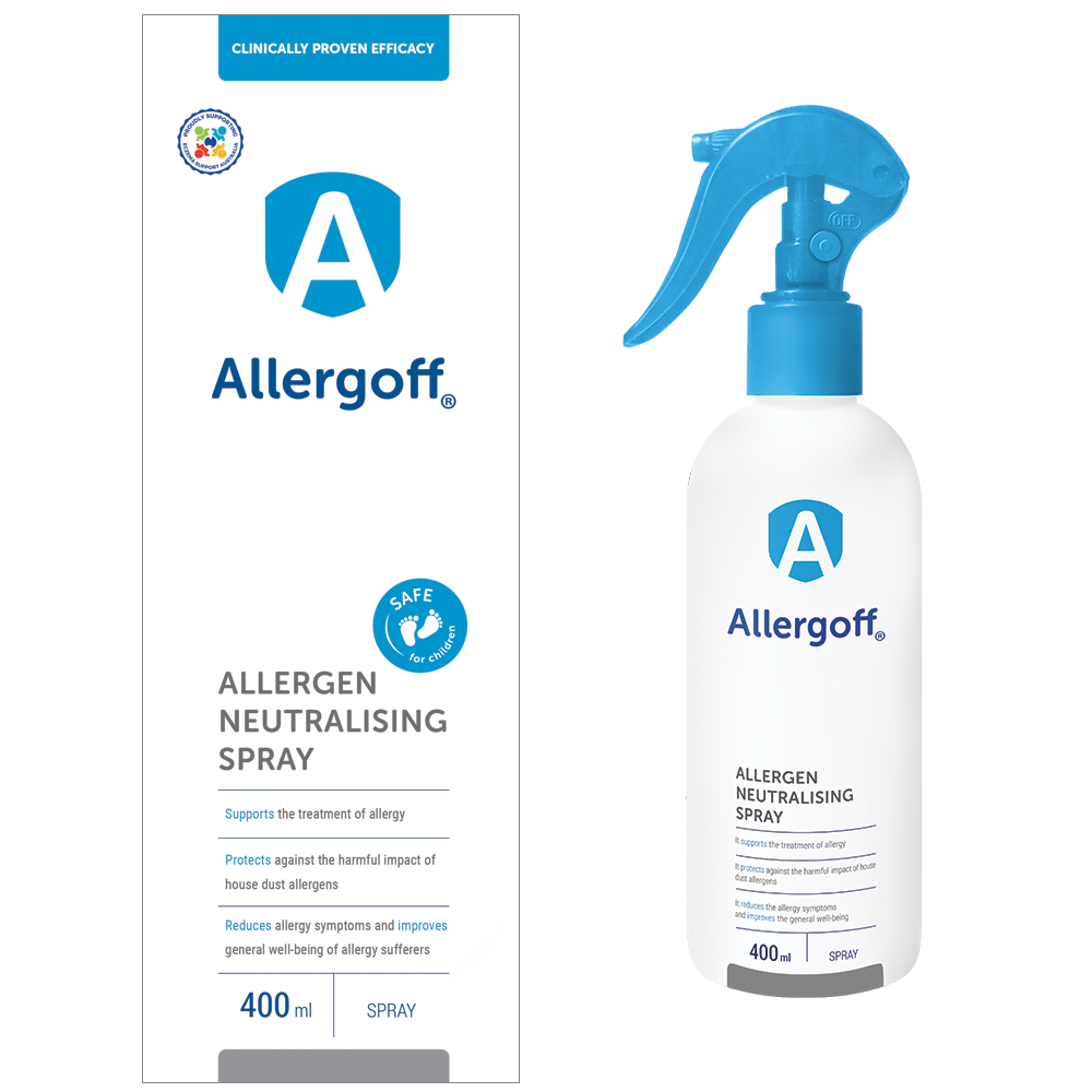 Allergoff Dust Mite Spray I Allergen Neutralising Spray I Dust Mite Allergy Solutions Australia