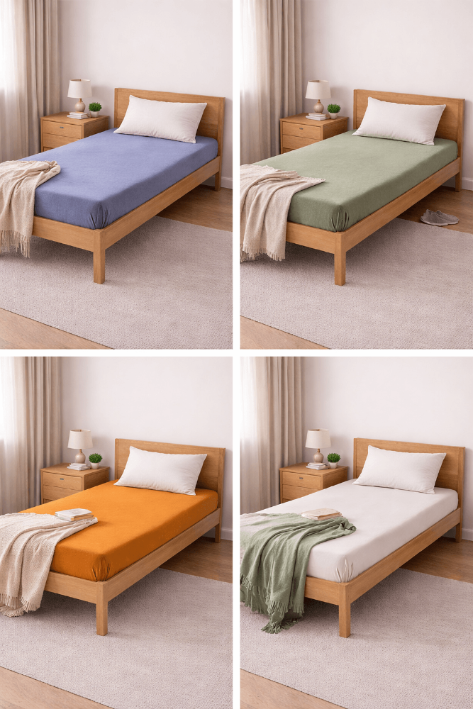 bamboo single bed fitted sheet Australia 