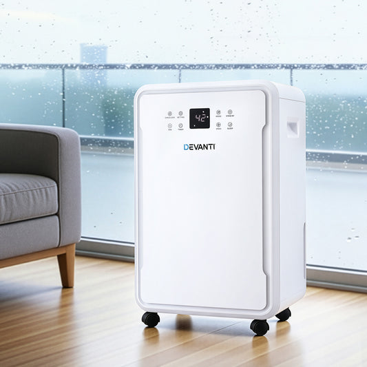 Devanti 50L Dehumidifier 8.5L Tank Moisture Control