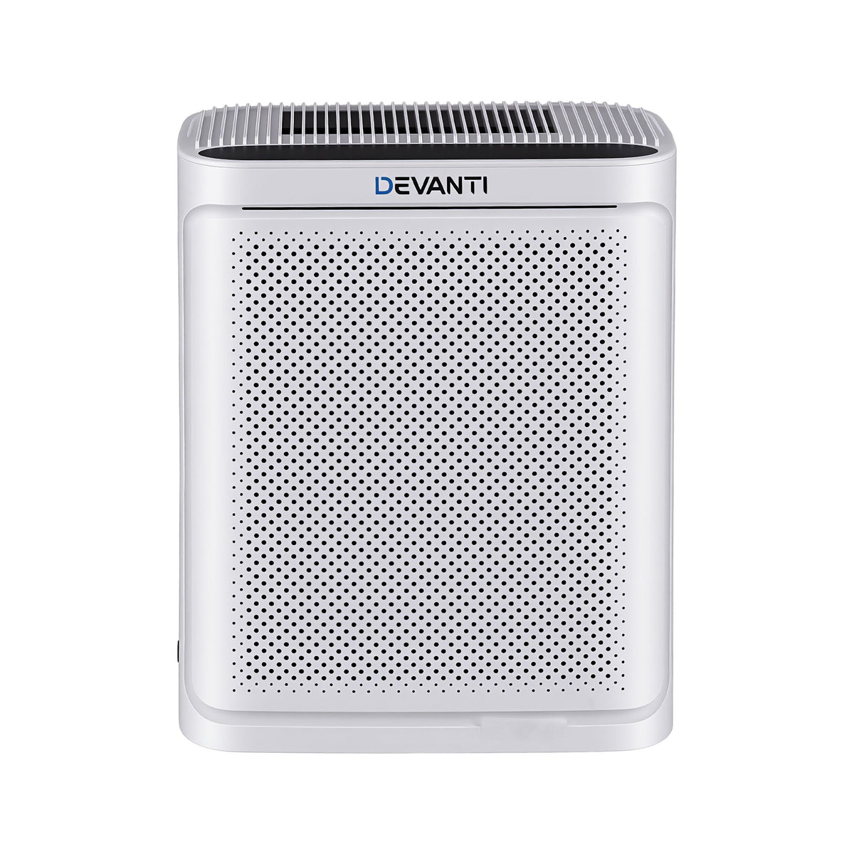 Devanti air purifier on a white background
