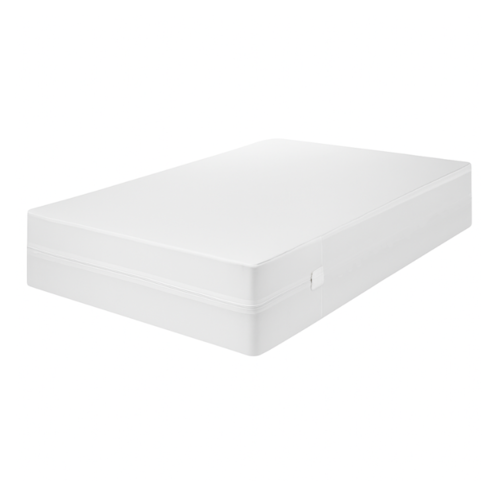 White encasement on a mattress Dust Mite Covers for Bed Complete Set | Waterproof | KING SINGLE | 18-24cm Mattress 