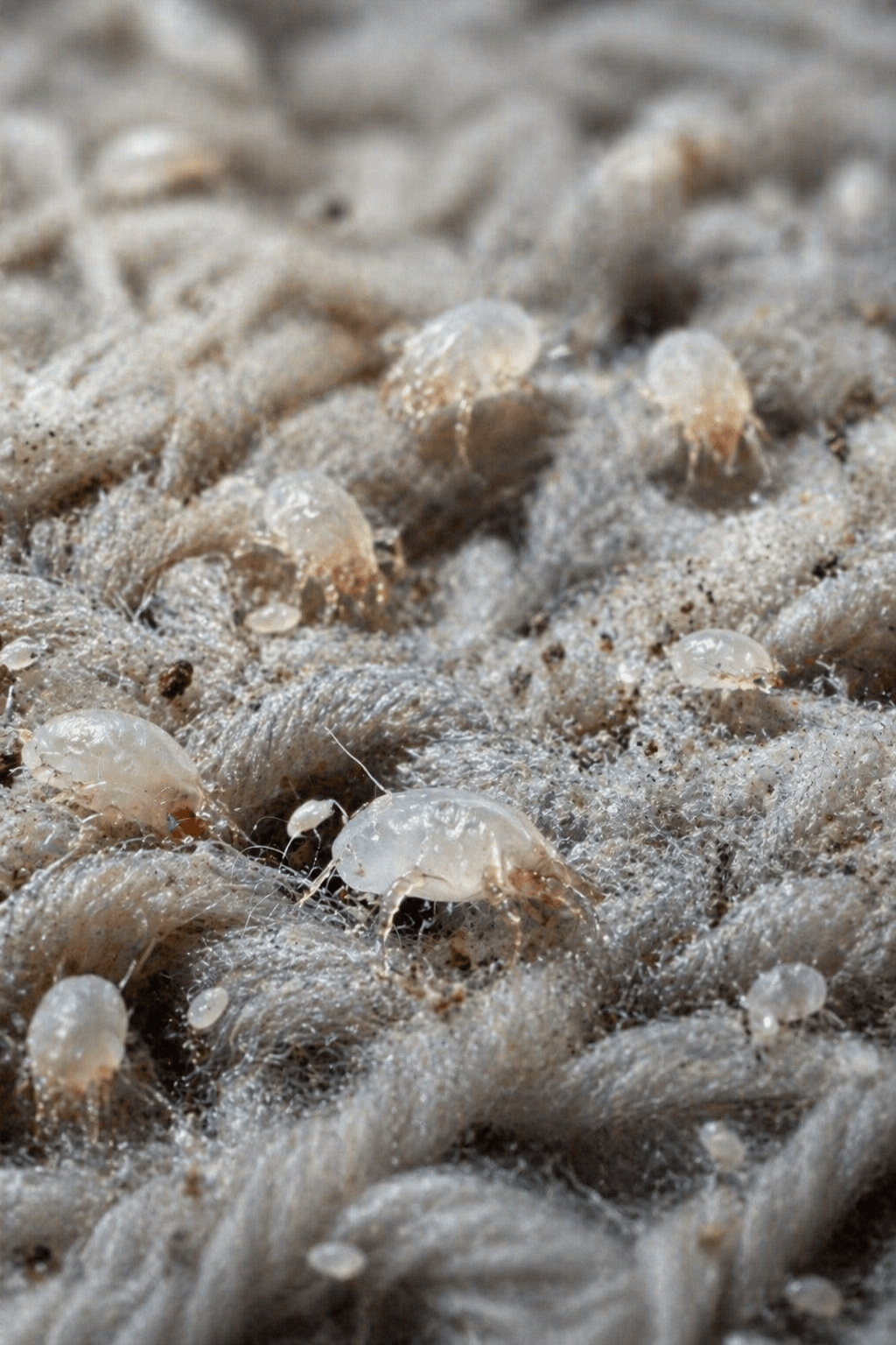 Dust mites can't survive in dry air
