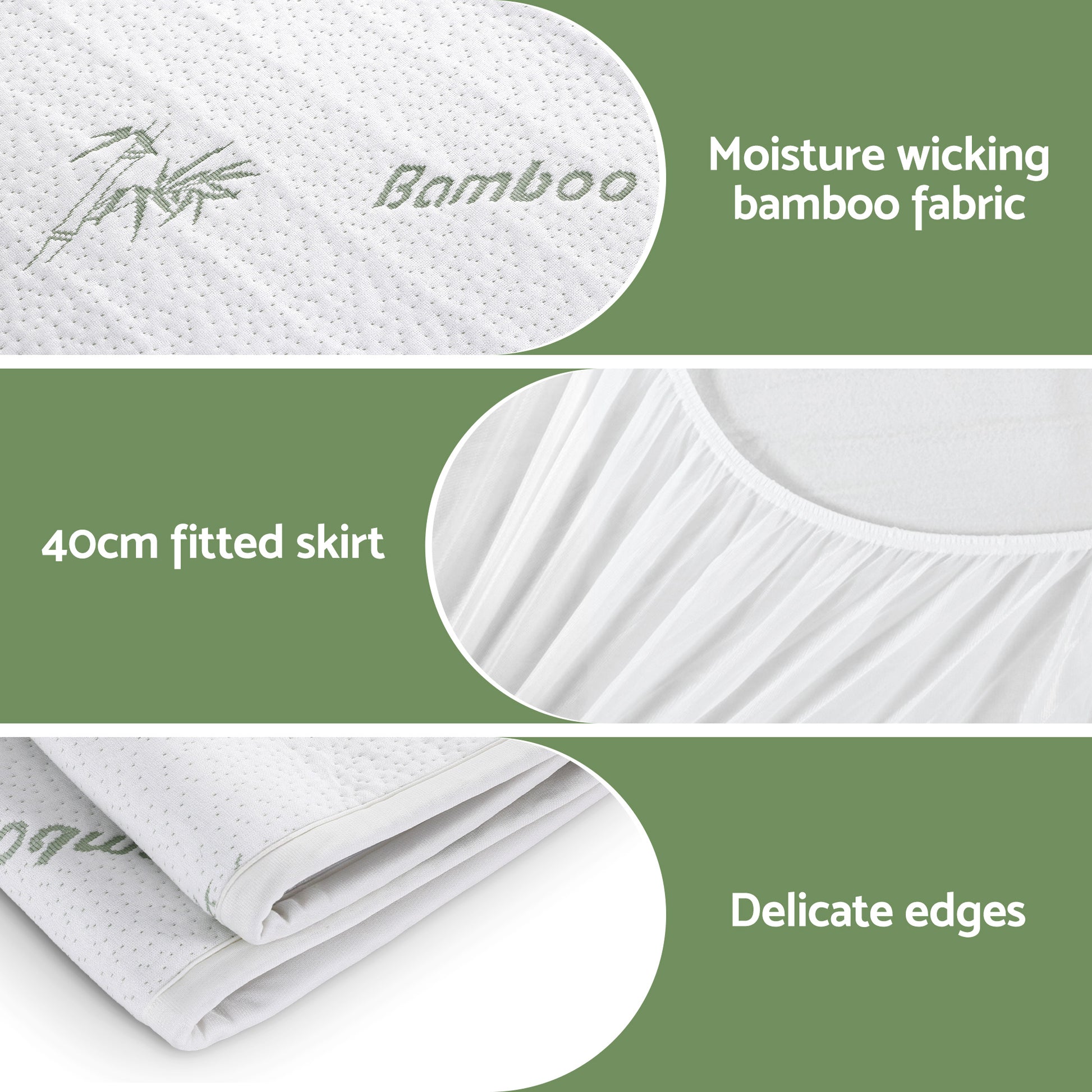 Giselle Electric Blanket | Bamboo Fabric | Fitted | Queen