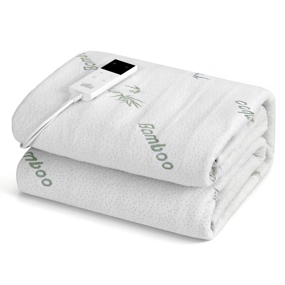 Allergy friendly Bamboo fabric electric blanket single size Dust Mite Allergy Solutions Australia