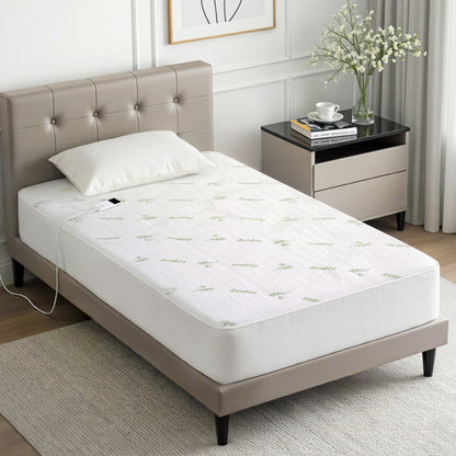 Bamboo Electric Blanket Fitted Heated Underlay | Single