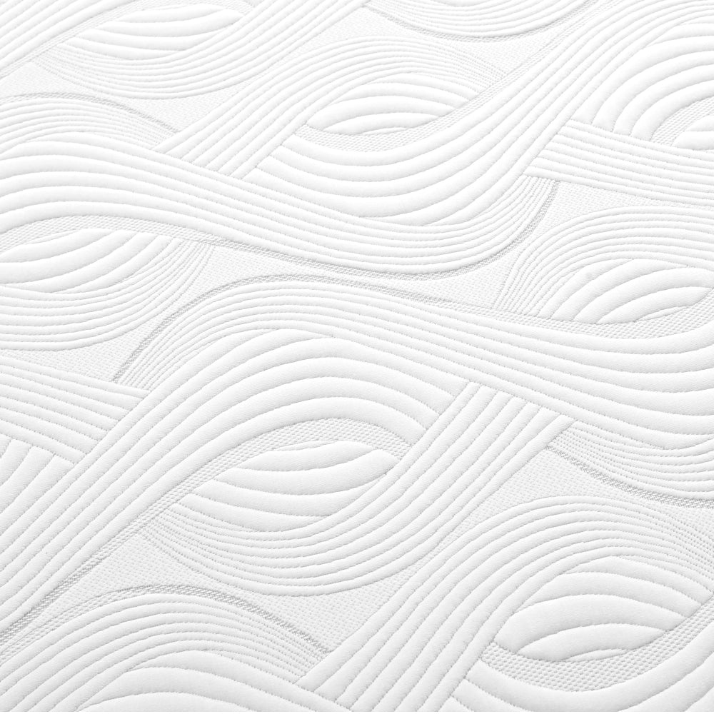 White textured pattern on a white background