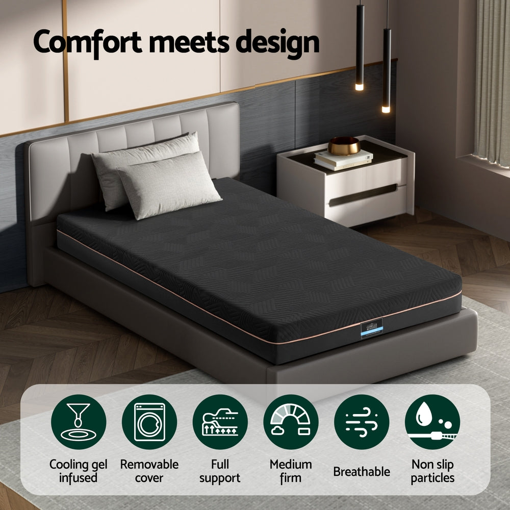 Giselle Bedding SHADOW Series mattress King Single size Dust Mite Allergy Solutions Australia