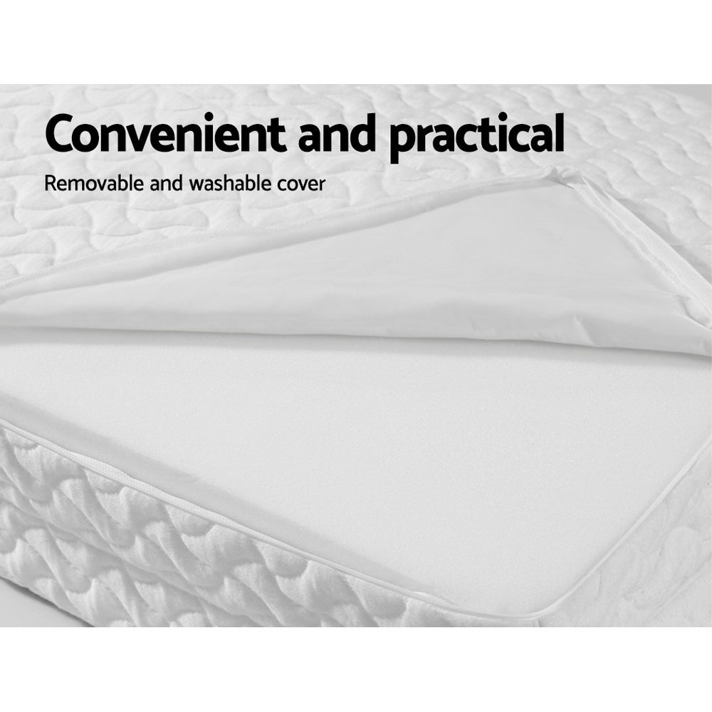 foldable cot mattress, travel baby mattress Australia, 3-fold baby mattress, bamboo cover cot mattress, portable foam mattress for baby, baby travel bed, Giselle foldable mattress, 96.5x67x8 cot mattress, medium firm baby mattress, washable baby mattress cover