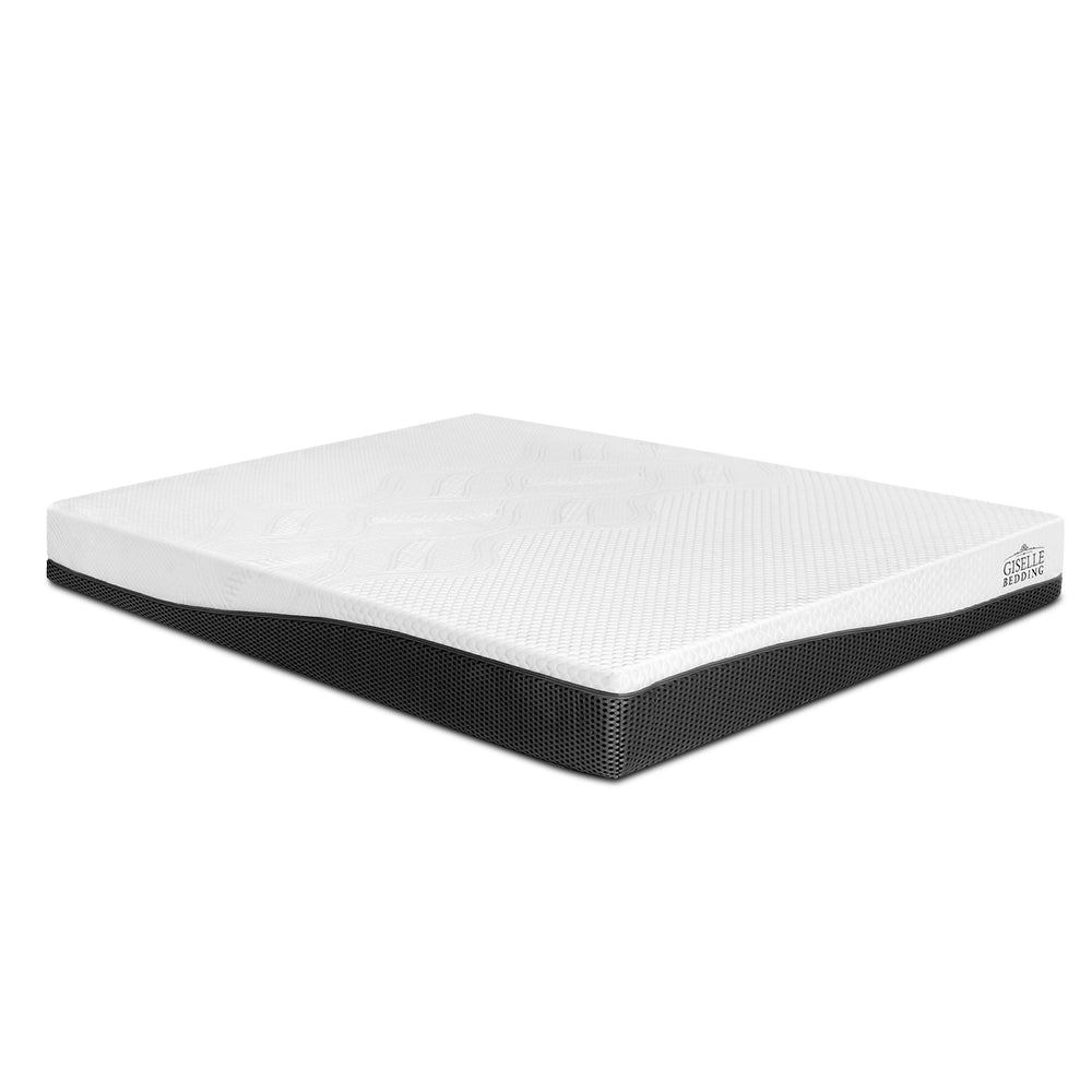 Giselle Bedding Mona Series queen memory foam mattress with cooling gel layer – Dust Mite Allergy Solutions Australia