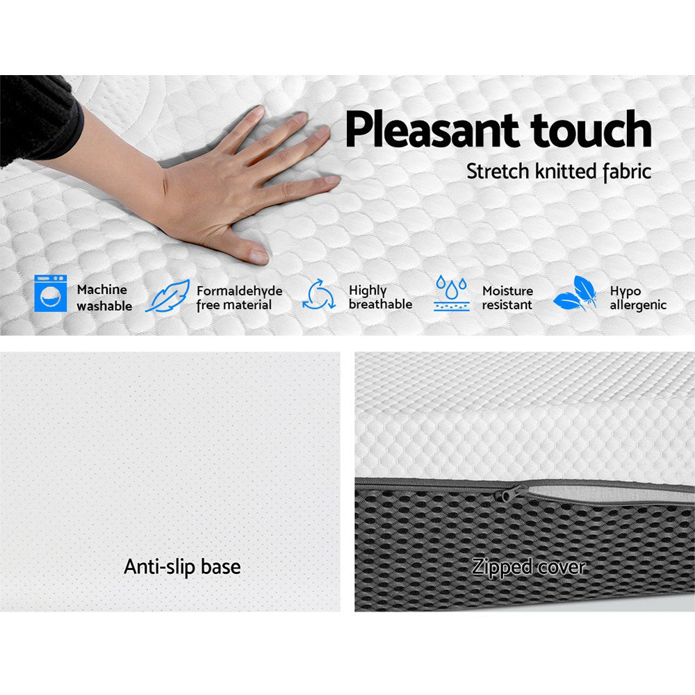 Hypoallergenic Queen size cool gel memory foam mattress with layered foam design – Dust Mite Allergy Solutions Australia
