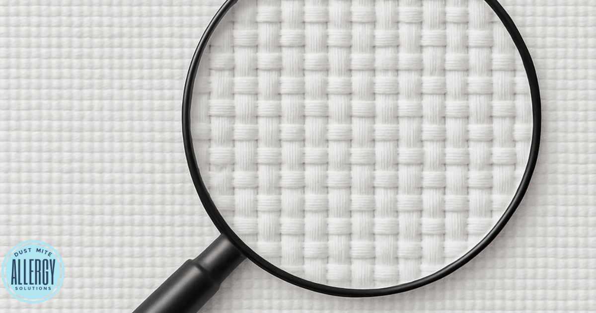 Dust Mite Covers with Very Tight Weave