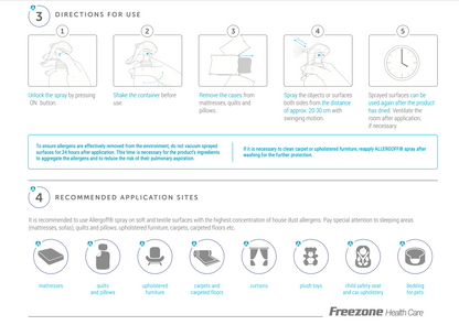 How to use Allergoff Dust Mite Spray - Dust Mite Allergy Solutions