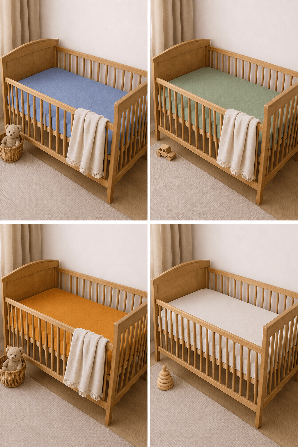 Organic bamboo cot sheet Australia
