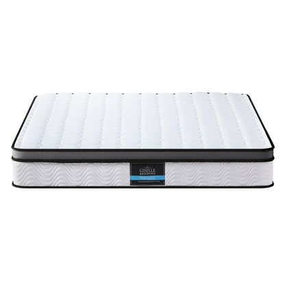 king size mattress, cool gel memory foam, 25cm mattress, Giselle Bedding Sorrento, hypoallergenic mattress, medium-firm mattress, Bonnell spring, breathable mattress, luxury sleep surface