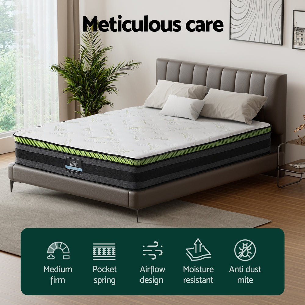 Anti Dust Mite Cool Gel Memory Foam Mattress | Queen Size | 30cm | Free Shipping
