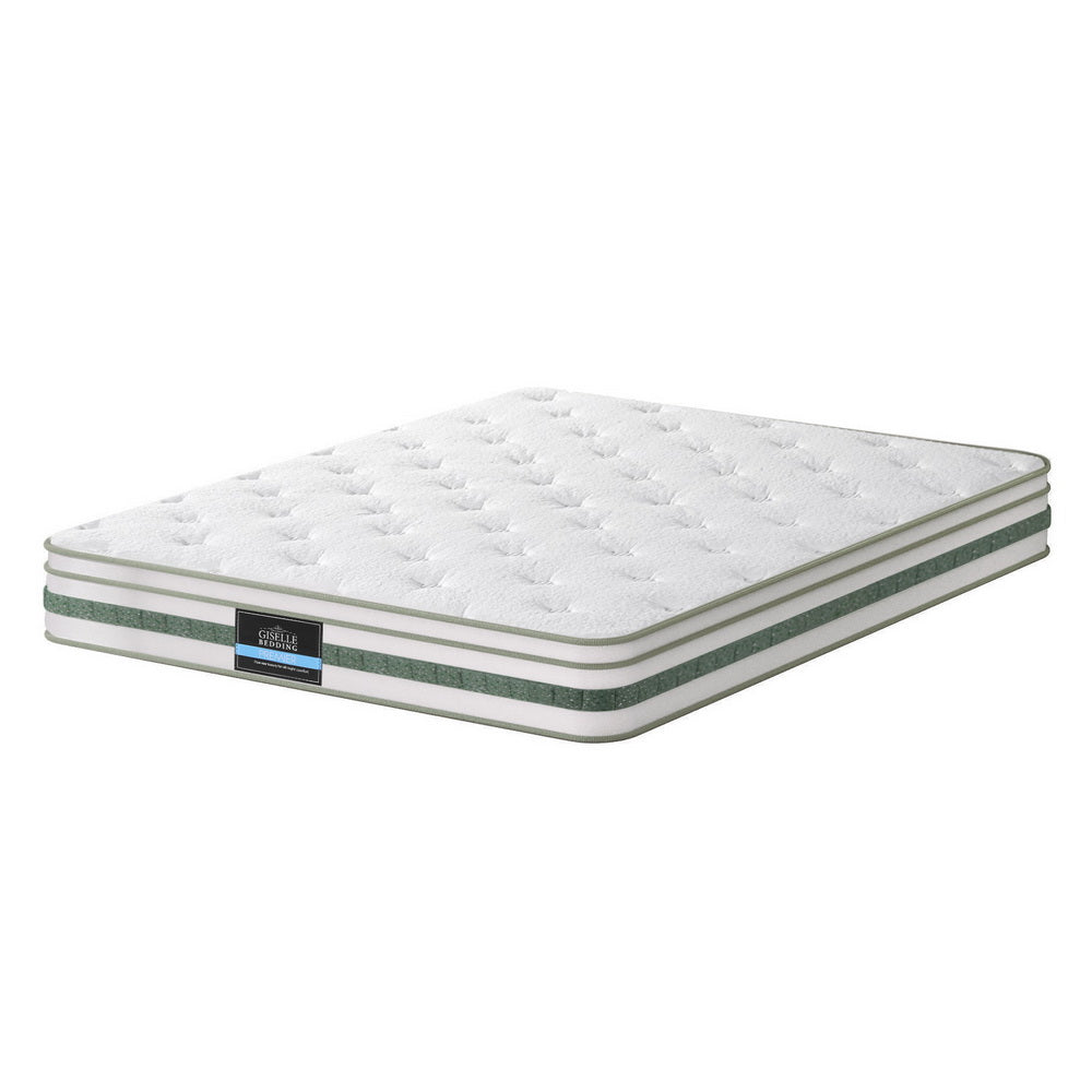 20cm Giselle Mattress Green Tea Mattresses Queen