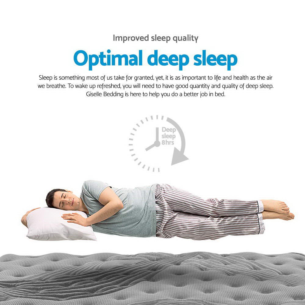 Dust Mite Allergy Solutions Australia; 34cm Euro Top Mattress, medium-firm mattress, bamboo charcoal fabric mattress, high-density foam mattress, plush Euro Top, pocket spring mattress, 5-zoned pocket springs, independent coil system, motion isolation mattress, orthopedic support mattress, breathable mattress cover, hypoallergenic mattress, pressure relief mattress, luxury mattress, durable mattress, ergonomic sleep support, hotel-quality mattress, free shipping, 