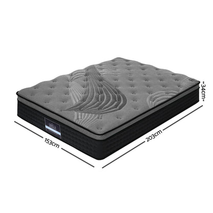 Queen size dust mite allergy mattress, dust mite allergy solutions Australia, 34cm queen Euro Top mattress, medium-firm queen mattress, queen bamboo charcoal fabric mattress, high-density foam queen mattress, plush Euro Top queen mattress, queen pocket spring mattress, 5-zoned pocket spring queen mattress, independent coil system queen mattress, motion isolation queen mattress, orthopedic support queen mattress, breathable queen mattress cover, hypoallergenic queen mattress, pressure relief queen mattress, 
