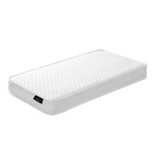 Cot Mattress 13x69x13 cm | Hypoallergenic | Free Shipping baby cot mattress Australia, breathable baby mattress, Giselle Bedding cot mattress, hypoallergenic infant mattress, 13cm baby mattress, cot mattress double-sided, medium-firm baby mattress, spring cot mattress, toddler bed mattress, newborn sleep mattress