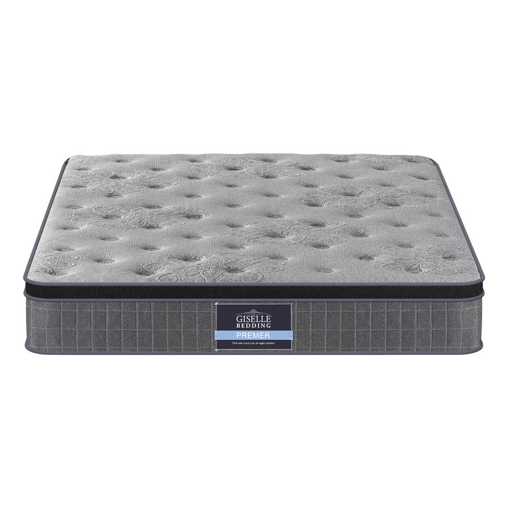 Giselle Bedding euro top mattress queen with latex comfort layer – Dust Mite Allergy Solutions Australia