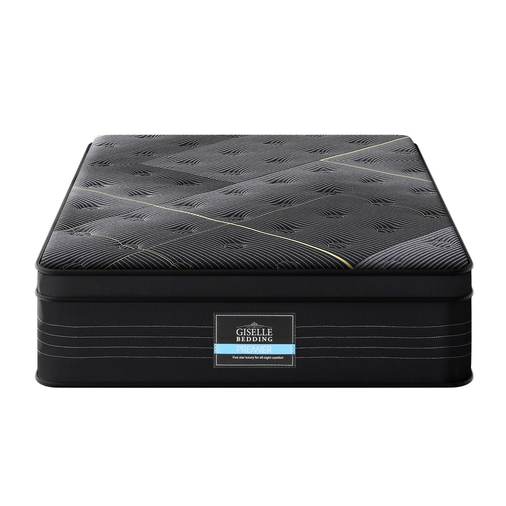 Giselle Bedding Midnight Series Mattress | 35cm Hybrid | King Single