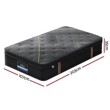 Giselle Bedding Midnight Series Mattress | 35cm Hybrid | King Single