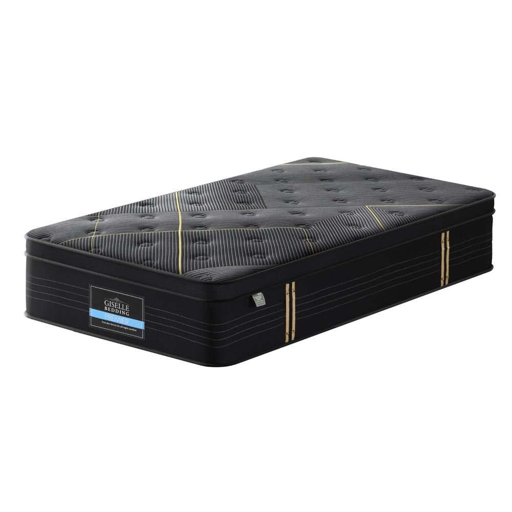 Giselle Bedding Midnight Series Mattress | 35cm Hybrid | King Single