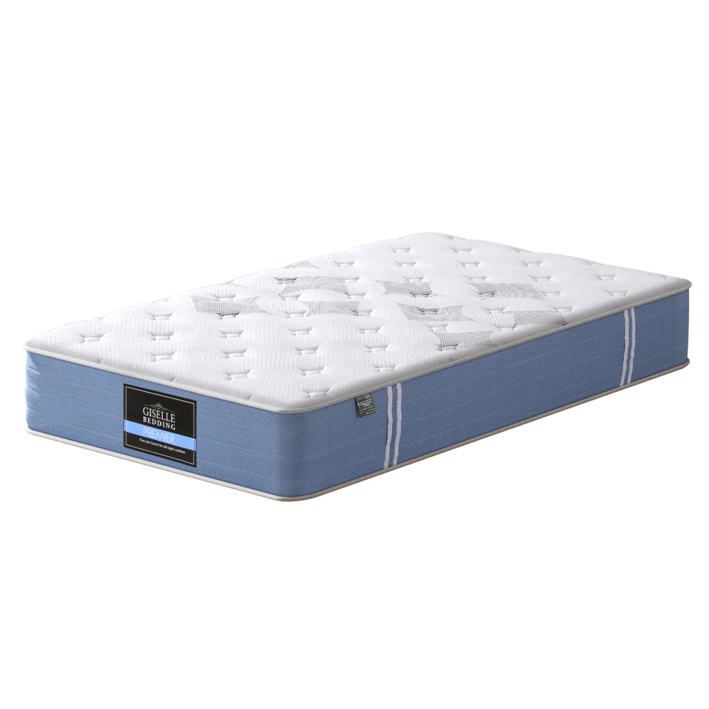 25cm Giselle Mattress Pocket Spring Mattresses Single