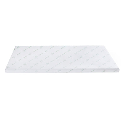Giselle Bedding 8cm Lavender Memory Foam Mattress Topper | Bamboo Cover | 7-Zone | Single