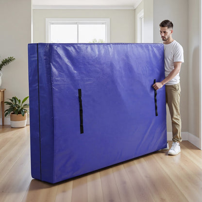 King mattress storage and moving bag with waterproof dust cover